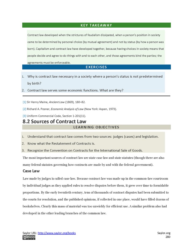 Business Law and the Legal Environment - Page 280